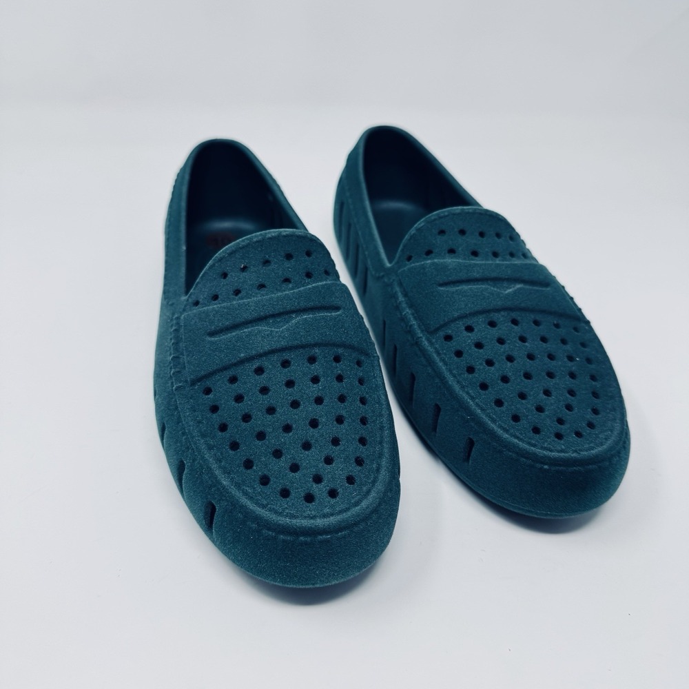 Floafers Posh 3.0 Driver Women 10 Emerald Vegan Suede Slip On Comfort Loafers - Picture 3 of 6